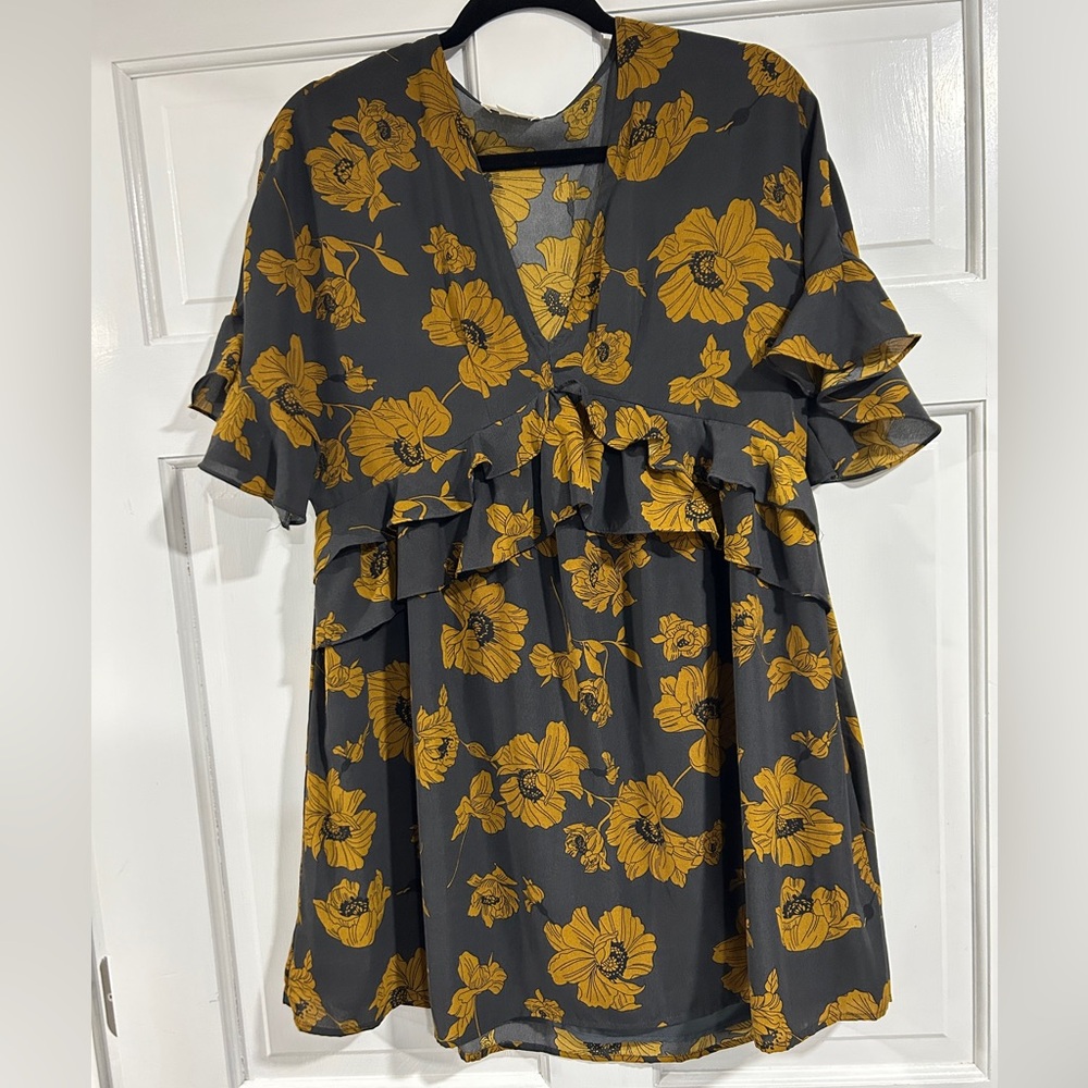 Floral mini dress